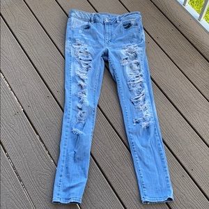 American Eagle Ripped Skinny Jeans